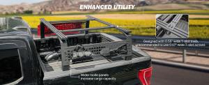 Joytutus truck bed rack for overlanding and camping
