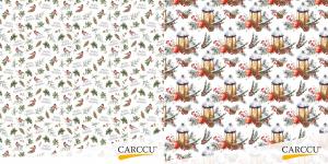 Christmas Greeting and Candles