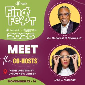 Co-hosts for FinFe$T 2026 Dee C. Marshall and Dr. DeForest B. Soaries Jr.