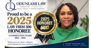 Odunlami Law Firm Named a 2025 Law Firm 500 Honoree for Fourth Consecutive Year