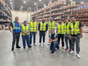 Members of Tighe's Expert Warehousing Team