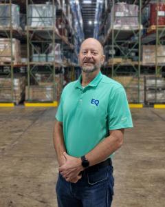 Kevin Beasley, vice president of EQ Logistics. Photo courtesy of EQ United. High-resolution images available on request.