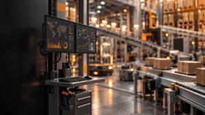 warehouse with technology