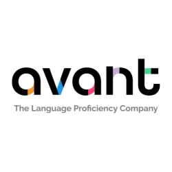 Avant logo with the tagline “The Language Proficiency Company.”