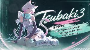 Tsubaki.3 is here: from character design to manga and posters, all in one place