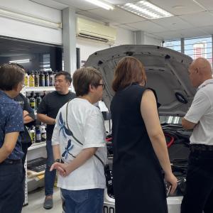 Tuffi showcasing SAFETYCAR installation to industry players