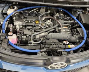 SAFETYCAR Fire Suppression System installed in Toyota hybrid