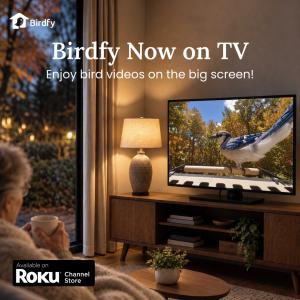 Your backyard nature shows are now available on Roku.