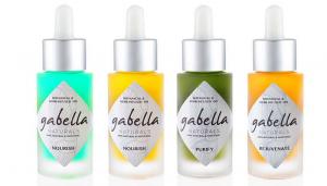 The photo shows cosmetics bottles aligned together and used as a collection banner photo for shopify website