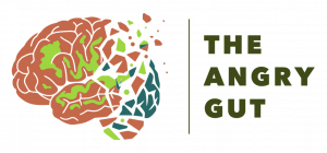 Logo of The Angry Gut, The First Brain
