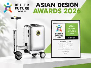 Airwheel SE3SL Wins Silver at Asian Design Awards 2026