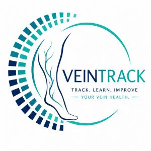 VeinTrack vein health and symptom tracking app logo