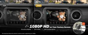 No extra display, Joytutus CarPlay baby camera supports up to 1080P HD.