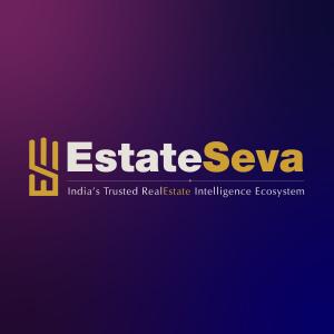 EstateSeva Official Logo - India AI Real Estate Decision Intelligence and RERA SevaScore Platform
