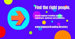 Promotional banner for the EBN Employer Branding Directory reading "Find the right people, search employer branding agencies, consultants, platforms and specialists," at www.EmployerBranding.Directory.