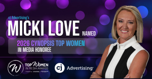 Micki Love is a 2026 Cynopsis Top Women in Media honoree