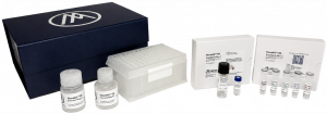 Box, standards, filter plate, and other included consumables in the MoveKit Bile Acids product.