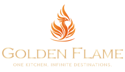 Golden Flame Logo