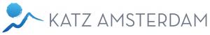 Katz Amsterdam logo: a blue mountain and sun mark beside the wordmark "KATZ AMSTERDAM"