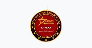 2026 CybersecAsia Readers' Choice Awards badge, Aryaka, Best in Remote Access Protection
