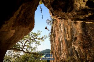 Abseil at La Ruta Madre Adventure Race