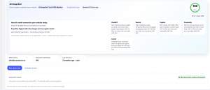 AI Snapshot dashboard showing structured perspectives for ChatGPT, Gemini, Copilot, Perplexity and Comet.