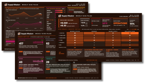 Weekly Risk Pulse: A 3-page briefing on the top risk alerts, exposures, and trends across 6 domains and 350+ metrics