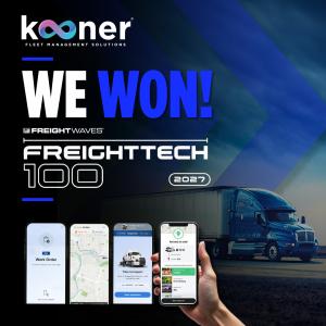 Kooner Fleet Management & FleetIQ Named to FreightWaves 2027 FreightTech 100