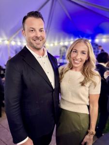 Gala co-chairs Evan and Katie McGinnis say hosting Bright Night is the highlight of their year.