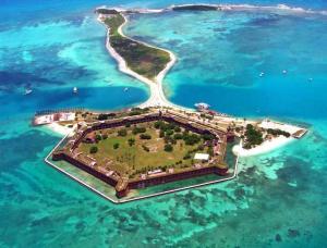 Dry Tortugas National Park - Fort Jefferson arial photo