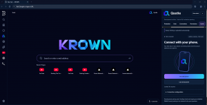 KROWN Browser with Qastle