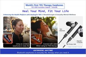 HealingFit TWS CES Innovation Awards 2026 Banner