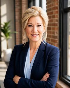Denise Hare, Managing Broker of SumnerBaird | SeaGlass’ Hertford office, pictured in a professional headshot.