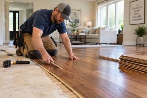 professional installation for durable and long-lasting hardwood floors