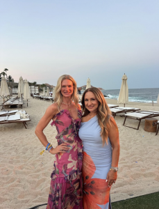 Miracles for Kids Newest Board Member, Jennifer Schulman with Laura Collins, Development/Community Engagement Senior Manager from Miracles for Kids pictured on the beach