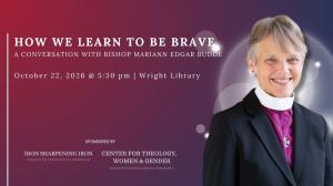 Princeton Theological Seminary will host the Episcopal Bishop of Washington, D.C., for a discussion, book signing, and reception