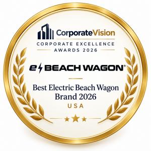 e-Beach Wagon Wins Best Electric Beach Wagon Brand 2026 – USA