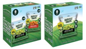 Harvest Snaps Multipacks - lightly salted and lightly salted and tomato basil