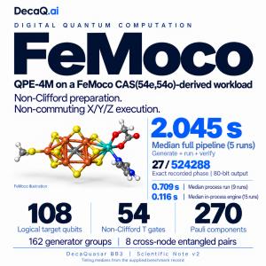 DecaQ - FeMoco QPE