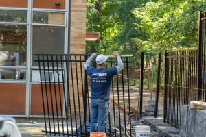 Jan Fence, Old Castle APG, Catalyst Fence Donation to Limitless School