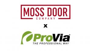 Moss Door Company x Provia logos