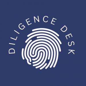 Diligence Desk logo, representing independent evidence audits, investigation, analysis, and verification of public claims.