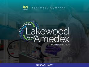 Lakewood-Amedex doses the first patient in its Phase 2a clinical trial of Nu-3 for mildly infected diabetic foot ulcers, with topline data expected in Q1 2027.