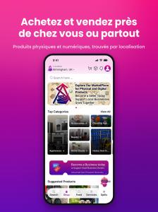 Écrans de la boutique SplashArk pour vendre ses produits