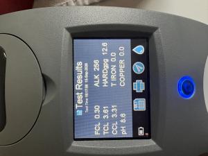 Machine to test water hardness