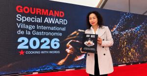 Aimei Helen Yang at the Gourmand Special Award 2026 in Paris
