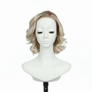 9" Loose Curly Bob Synthetic Lace Wig