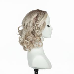 9" Loose Curly Bob Synthetic Lace Wig-left