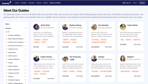 Explore the lifetime of experience offered by GetSetUp Guides where Singapore's seniors share skills, pass on wisdom, and stay connected, because giving back is good for everyone.