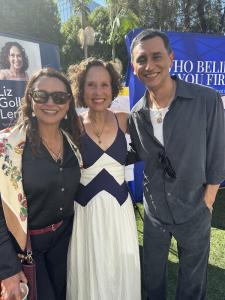 Carlos Manuel Vesga with Liz Goll Lerner